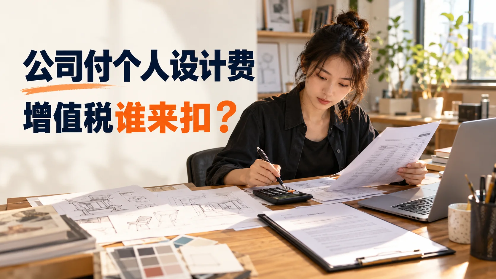 2026年11月起,公司付个人设计、咨询费,要代扣增值税吗?